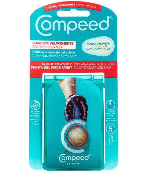 Compeed Επιθέματα για Φουσκάλες στο Πέλμα από Αθλητικές Δραστηριότητες x5