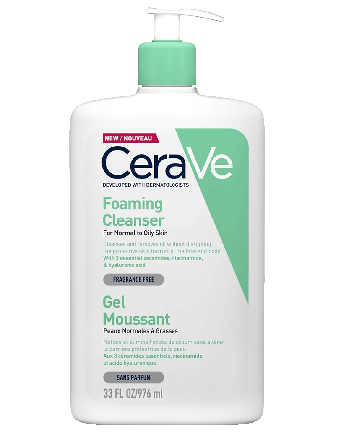 Cerave Foaming Cleanser Καθαριστικό Gel Προσώπου & Σώματος