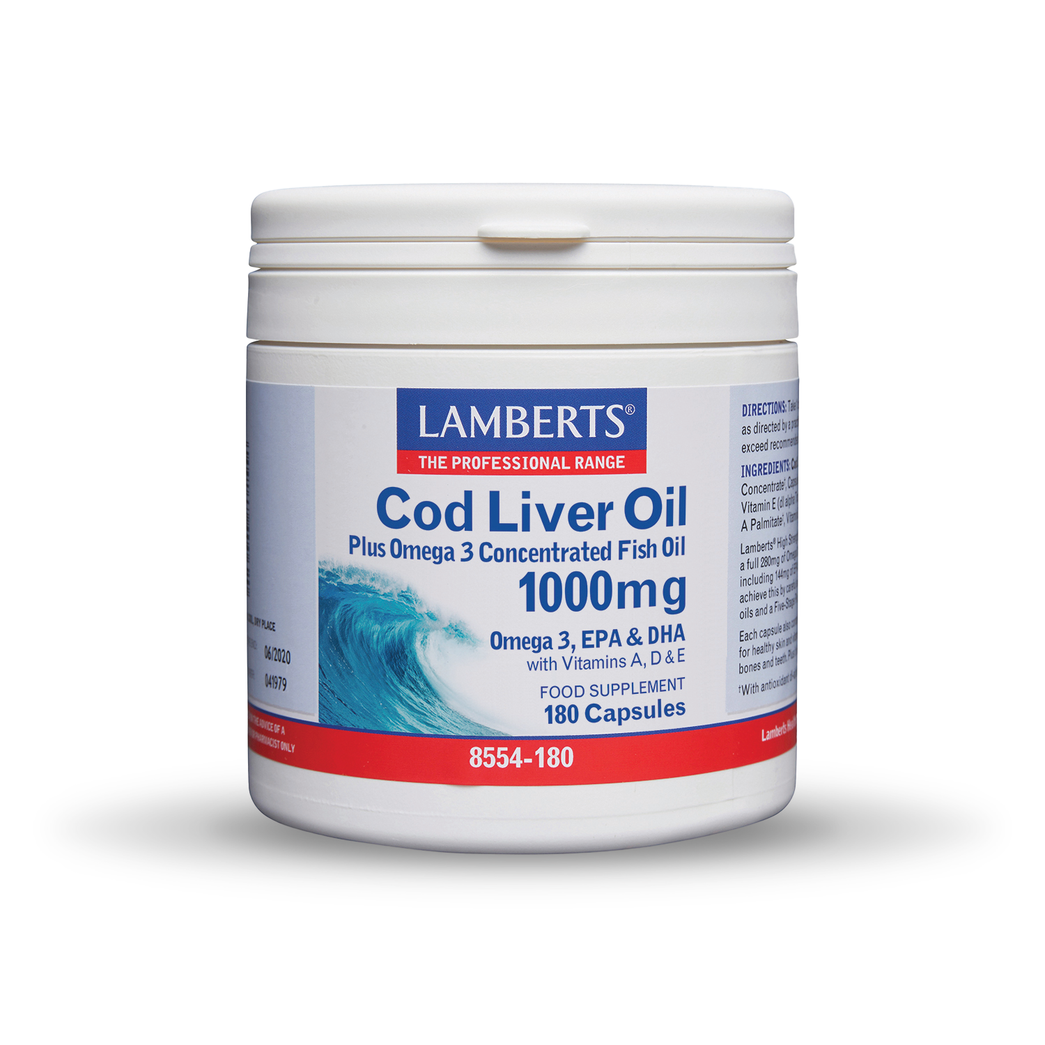 Lamberts Cod Liver Oil 1000mg