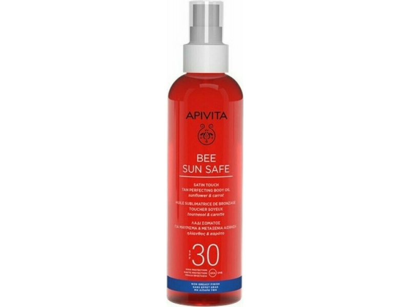 Apivita Bee Sun Safe Λάδι Σώματος SPF30 200ml
