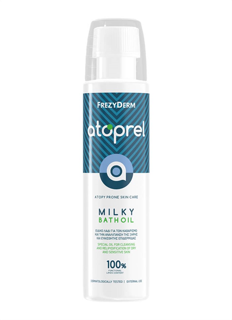 Frezyderm Atoprel Milky Bath Oil Ενυδατικό Λάδι
