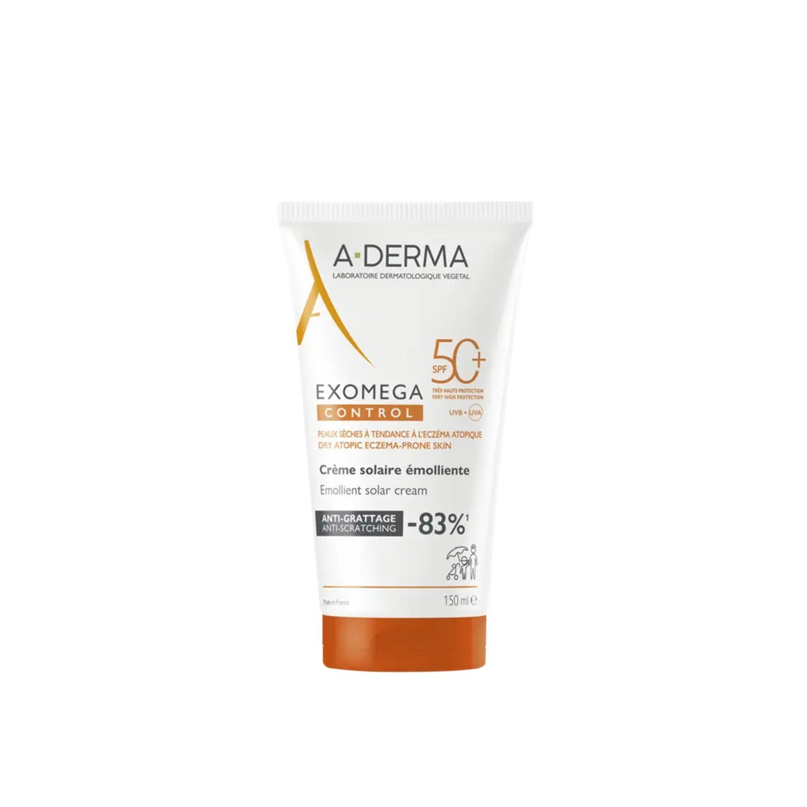 A-Derma Exomega Control Emollient Cream SPF50+ 150ml