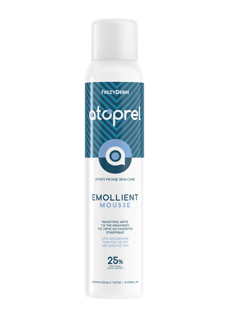 Frezyderm Atoprel Emollient Mousse Μαλακτικός Αφρός