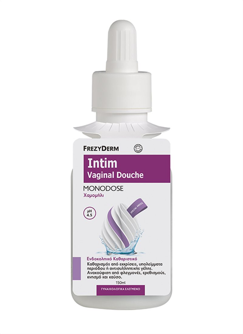 Frezyderm Intim Douche Monodose ΧΑΜΟΜΗΛΙ pH 4.5 Ενδοκολπικό Καθαριστικό