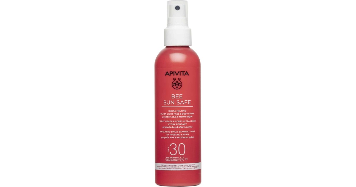 Apivita Bee Sun Safe Spray Προσώπου & Σώματος SPF30 200ml