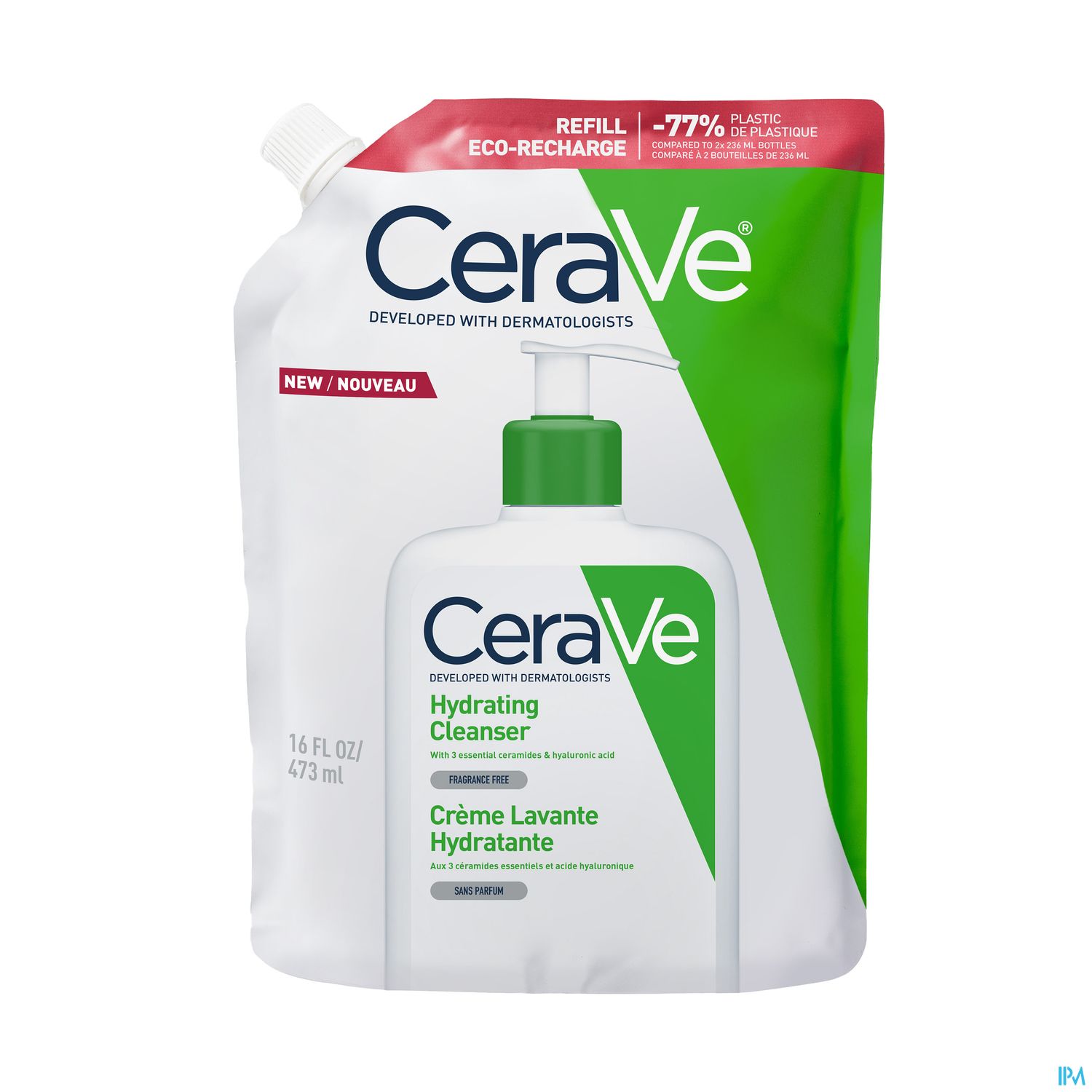 Cerave Hydrating Cleanser Refill Κρέμα Καθαρισμού Προσώπου & Σώματος
