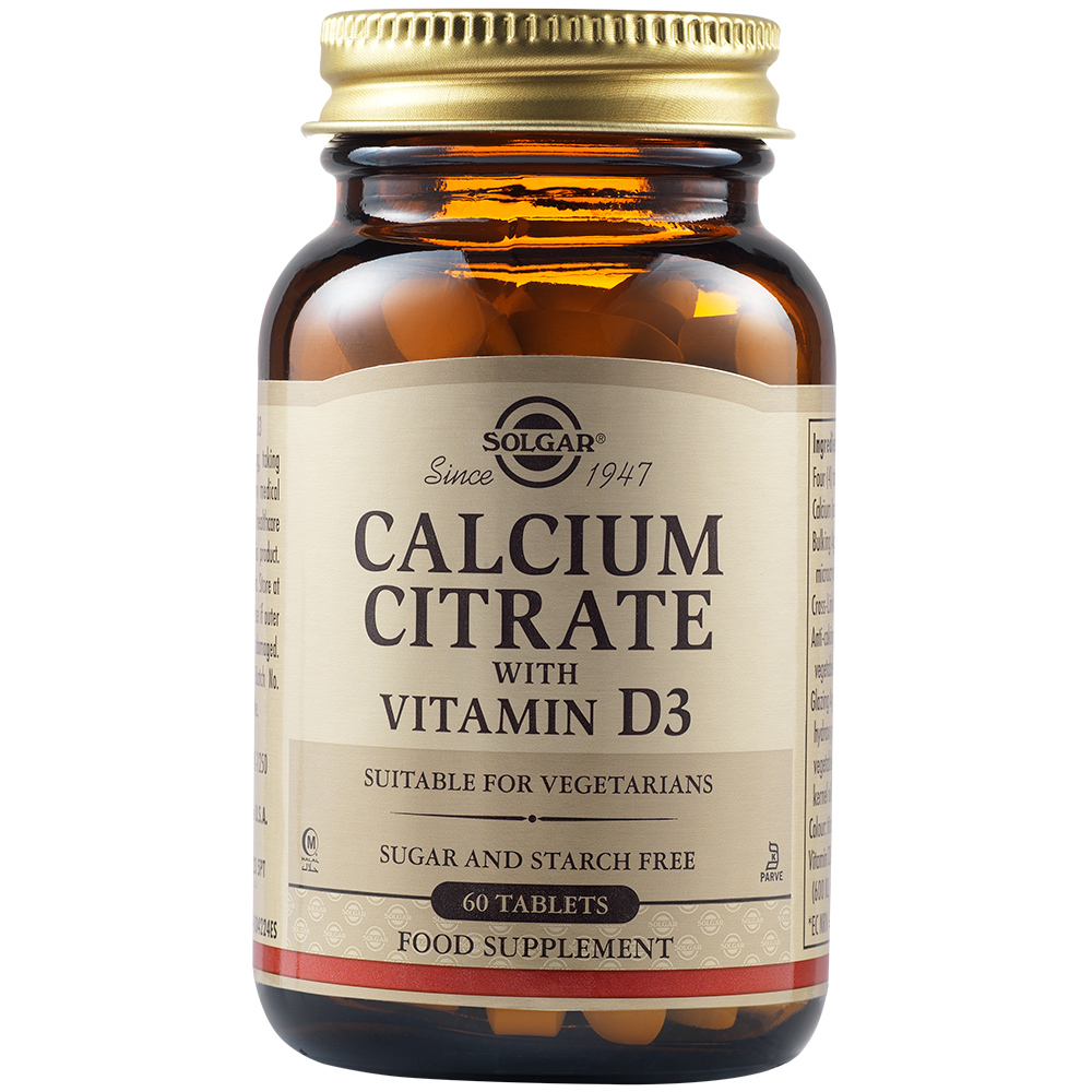 CALCIUM CITRATE WITH VITAMIN D3