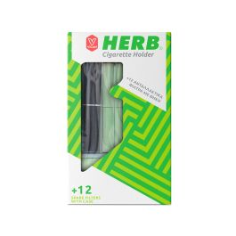 HERB CIGARETTE HOLDER & 12 FILTERS