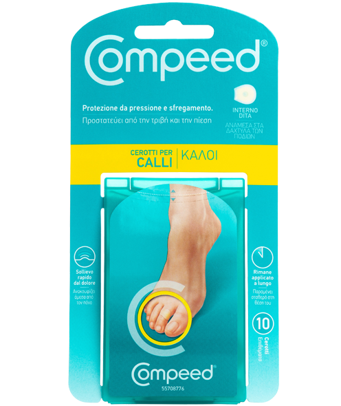 Compeed Μεσαία Επιθέματα για Κάλους Μεταξύ Δακτύλων x10