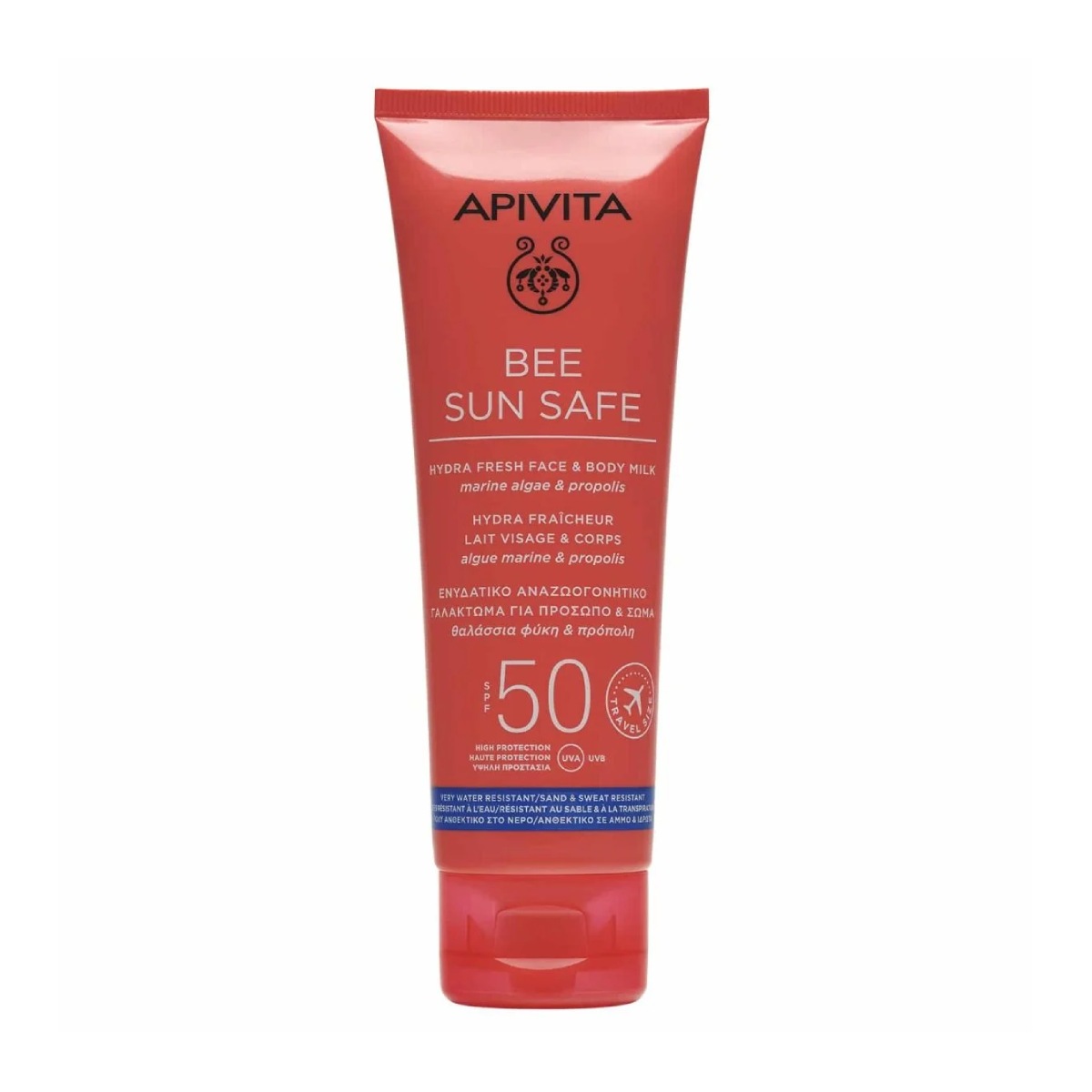 Apivita Bee Sun Safe Γαλάκτωμα Προσώπου & Σώματος SPF50 100ml