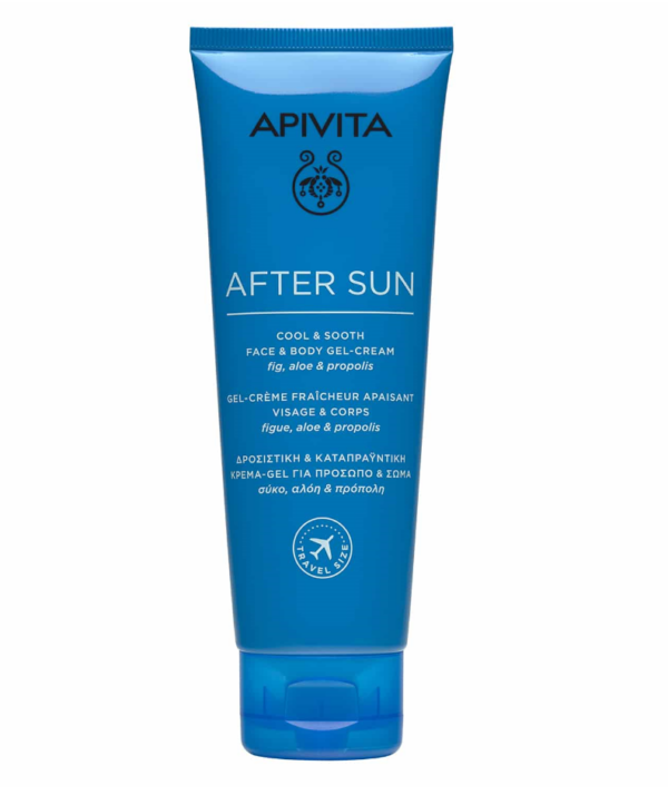 Apivita After Sun Cream-Gel Προσώπου & Σώματος 100ml