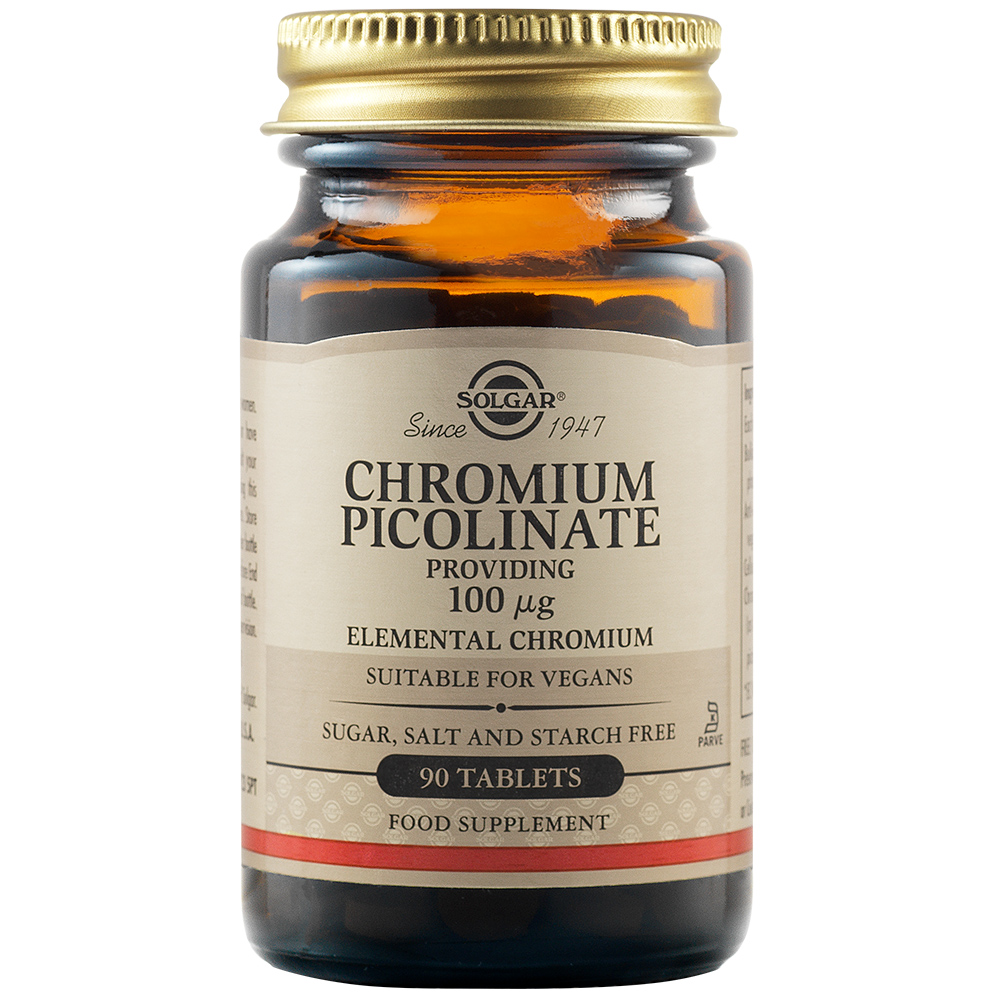 CHROMIUM PICOLINATE 100MG