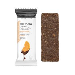 ALETHEIA RAW ENERGY BAR ΠΟΡΤΟΚΑΛΙ & ΜΑΥΡΗ ΣΟΚΟΛΑΤΑ