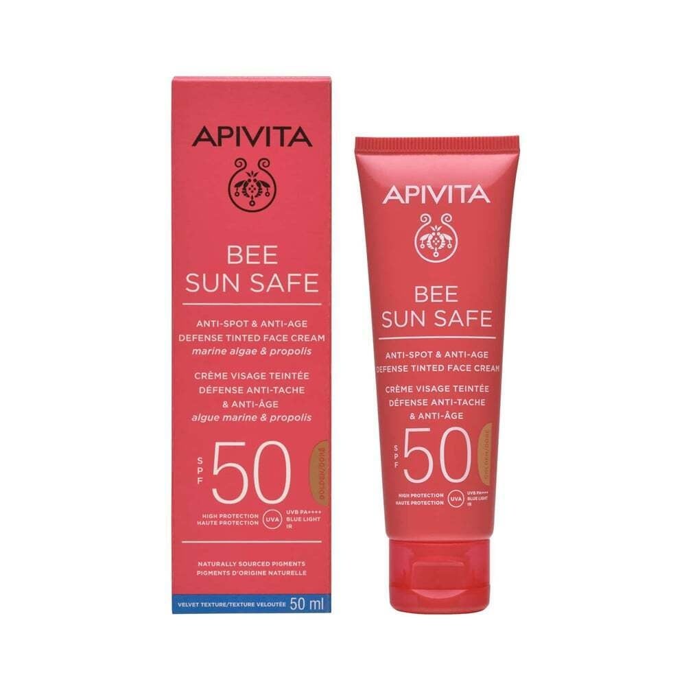 Apivita Bee Sun Safe Κρέμα κατά Πανάδων-Ρυτίδων SPF50 50ml