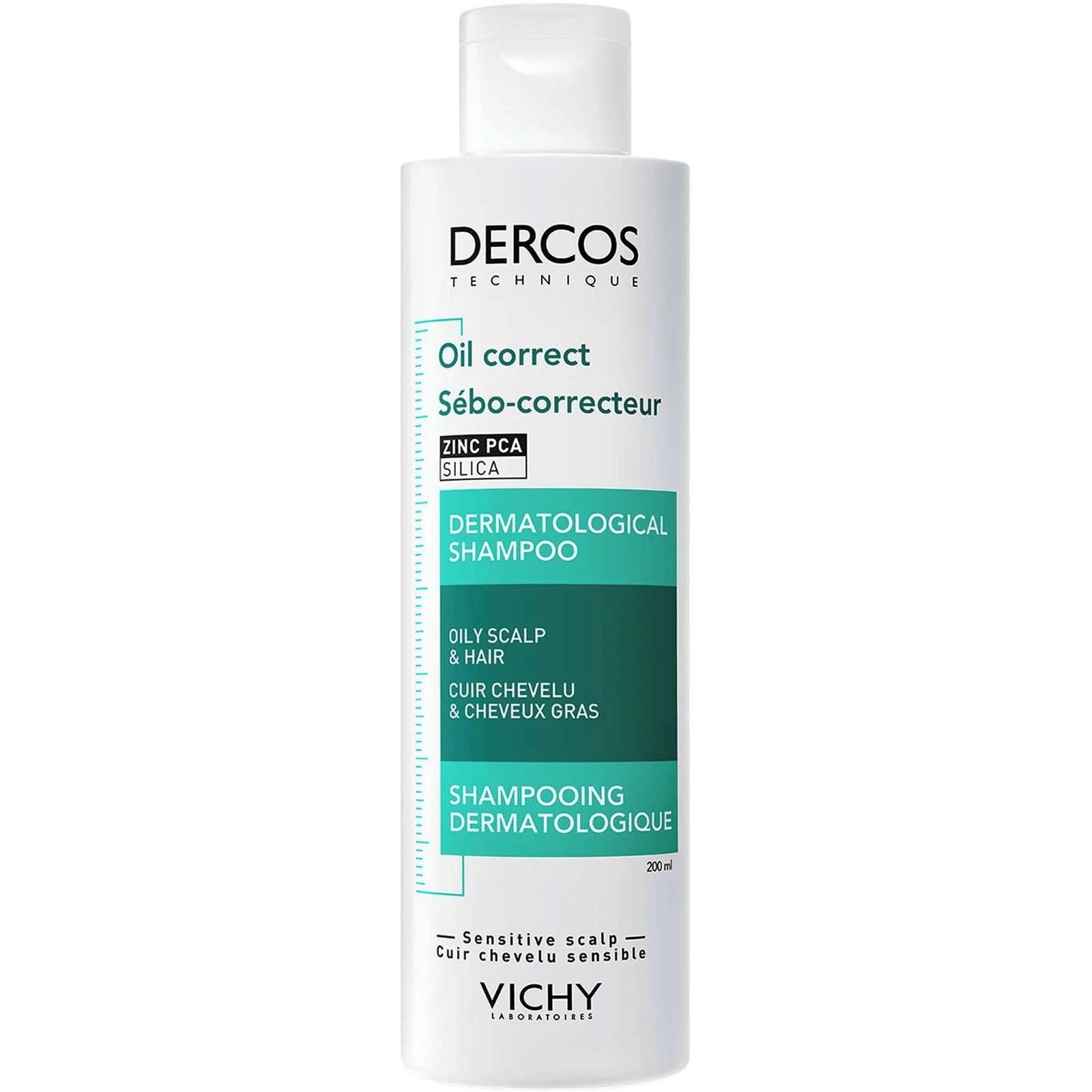 Dercos Oil Control-Advanced Action Σαμπουάν για Λιπαρά Μαλλιά